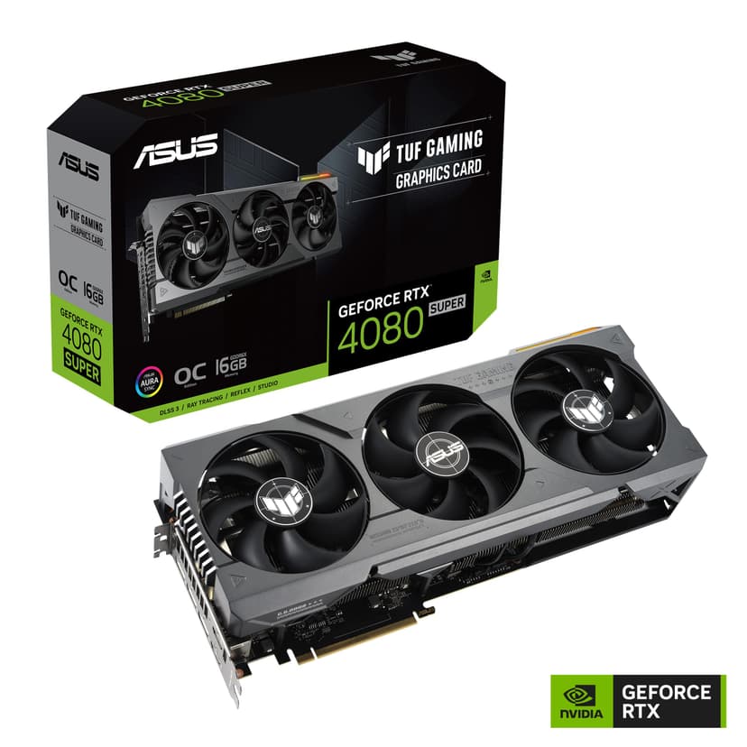 ASUS GeForce RTX 4080 Super TUF Gaming OC (16GB GDDR6X/PCI Express 4.0/2640MHz/23000MHz) - 2