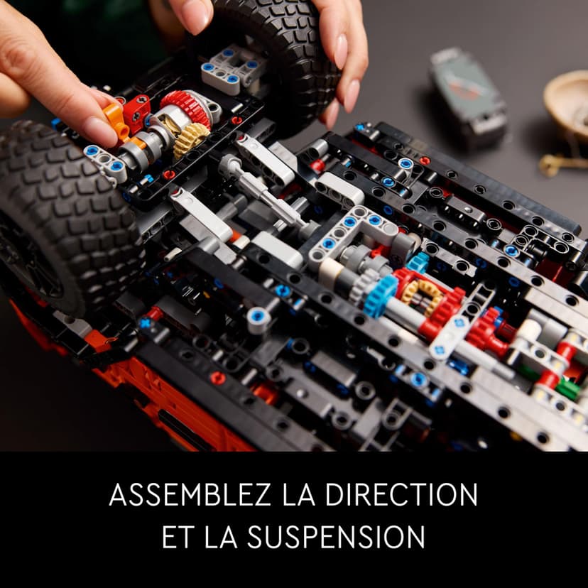 LEGO Technic Mercedes-Benz G 500 PROFESSIONAL Line - Maquette Voiture à Construire pour Adultes - Modèle de Classe G - Idée Cadeau pour les Passionnés de 4x4 et Véhicules de Luxe à Collectionner 42177 - 3