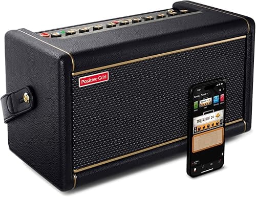Positive Grid Spark 2 50W Smart Guitar Practice Amp & Blu…