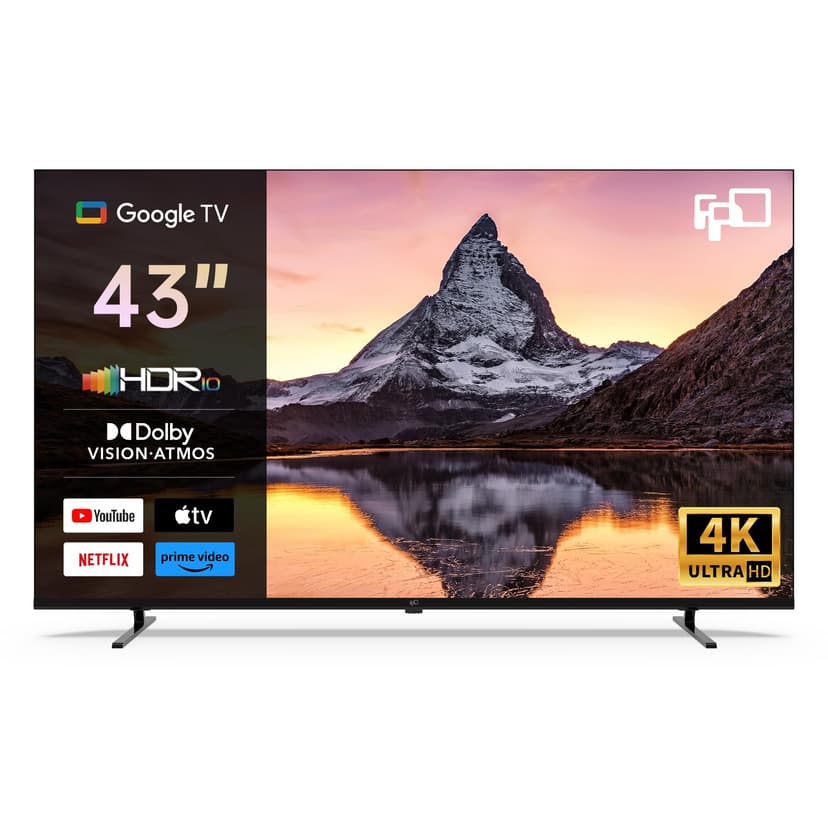 FPD Smart TV 43 Pouces, (108cm) 4K UHD Télévision avec Do… - 1