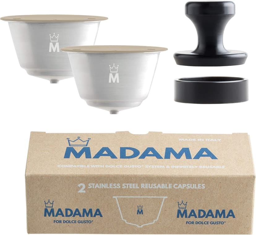 Madama - Refillable and Reusable Capsule Compatible with … - 1
