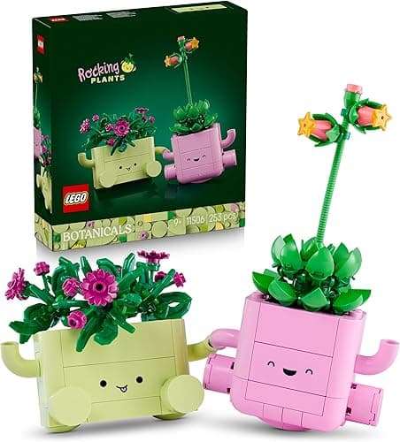 LEGO Botanicals Rocking Plants - Artificial Flowers Set -…