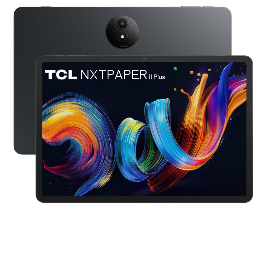 TCL NXTPAPER 11 Plus Tablet, NXTPAPER 4.0 11.5" 2.2K Display, Built-in AI, 256GB ROM, 8GB + 8GB RAM Expansion, 8000mAh Battery, Quick Charge, Android 15, Dark Grey - 1