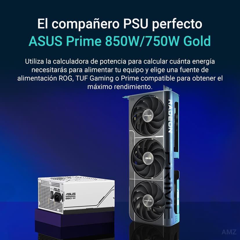 ASUS PRIME RX9060 XT OC, PCIe5, 8GB DDR6, HDMI, 2 DP, 3330MHz Clock, Overclocked, Compact SFF-Ready - 7