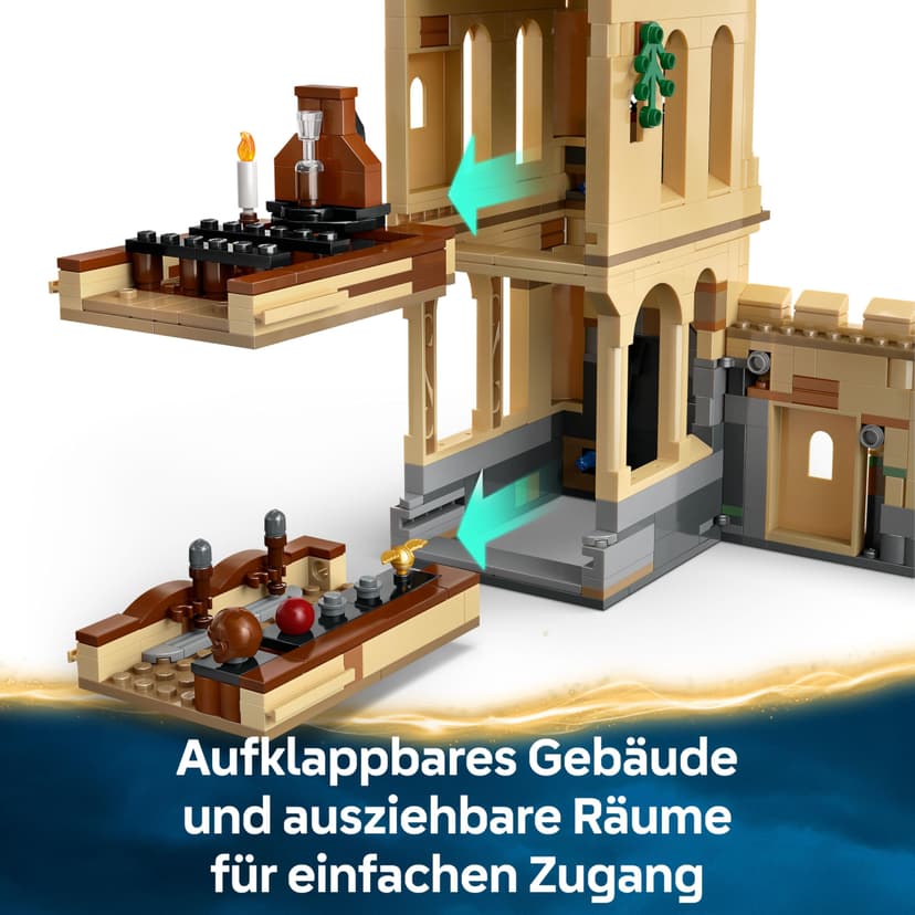 LEGO Harry Potter Hogwarts Castle: Flying Lessons Set with 6 Collectible Minifigures incl. Draco Malfoy & Professor McGonagall, Role Play Toy for Wizarding World Fans, 9+ Year Old Boys & Girls, 76447 - 3