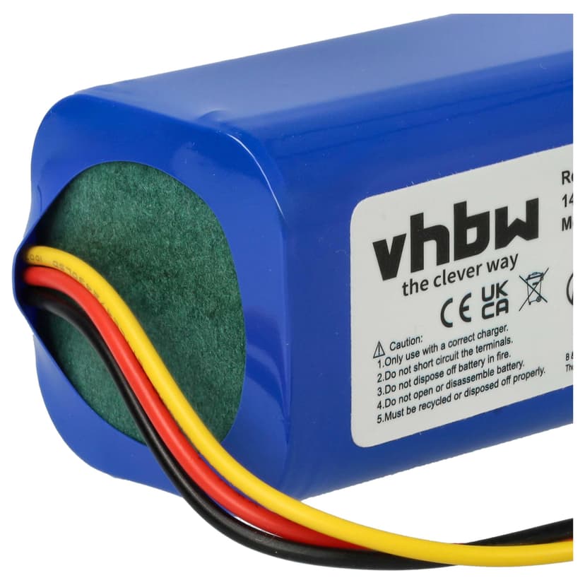 vhbw Battery Replacement for BLAUPUNKT D071-INR-CH-4S1P, 6.60.40.02-0 for Vacuum Cleaner (2600 mAh, 14.4 V, Li-Ion) - 7