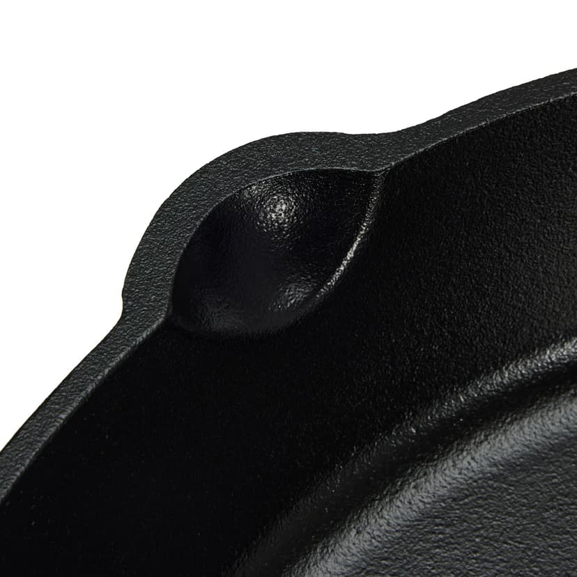 Amazon Basics Poêle à frire en fonte pré-enduite, 38.9 cm, Noir - 3