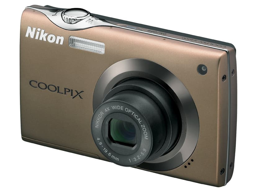 Nikon Coolpix S4000 Digital Camera 12 Megapixels 4x Wide Angle Zoom 7.5 cm (3 Inch) Touchscreen Black - 4