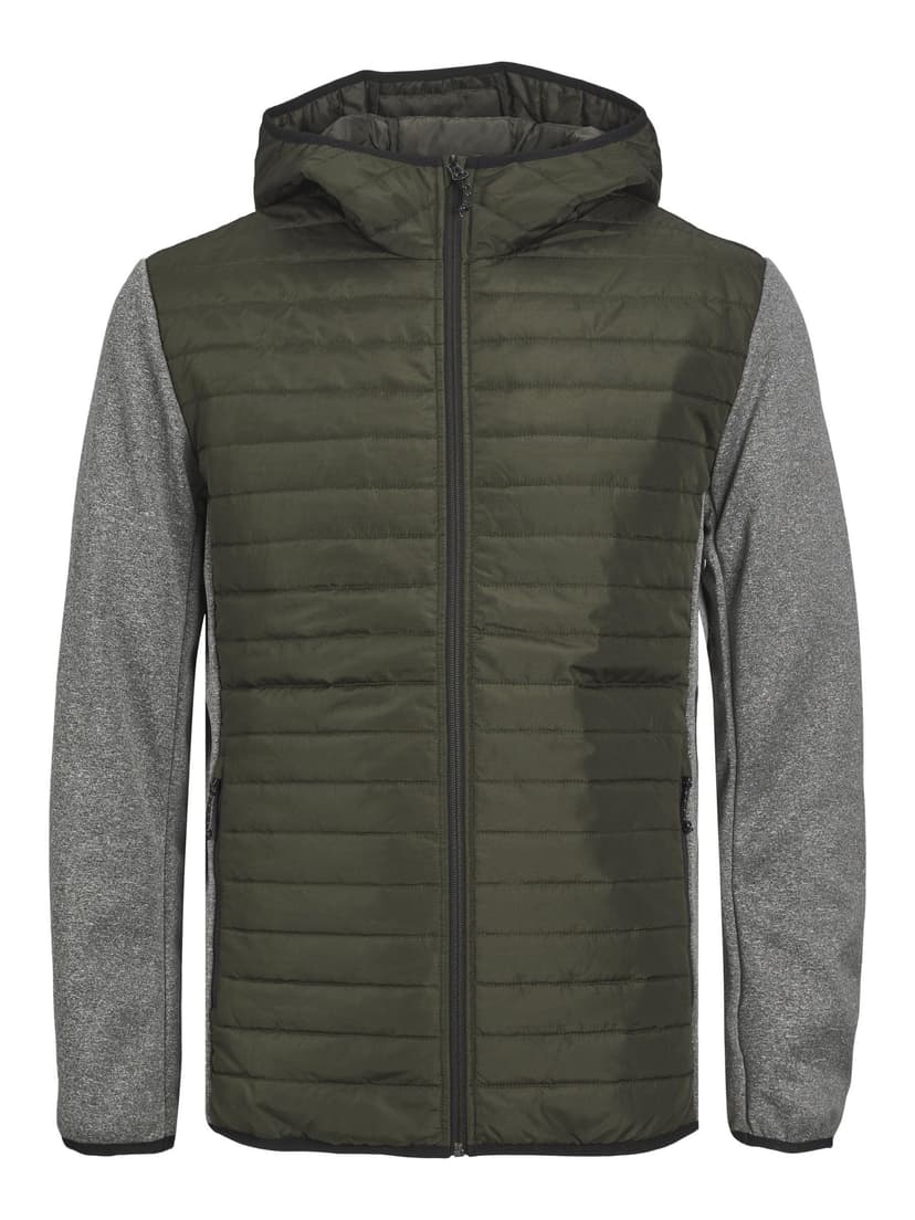 JACK & JONES Mens Quilted Jacket Black S - 8