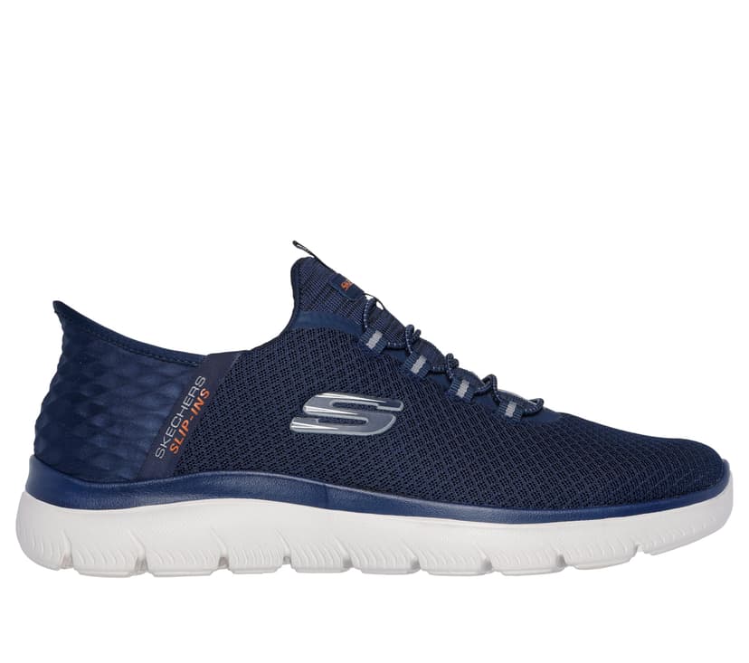 Skechers Men's Summits High Range Trainers, Navy Mesh/Trim, 8 UK - 3