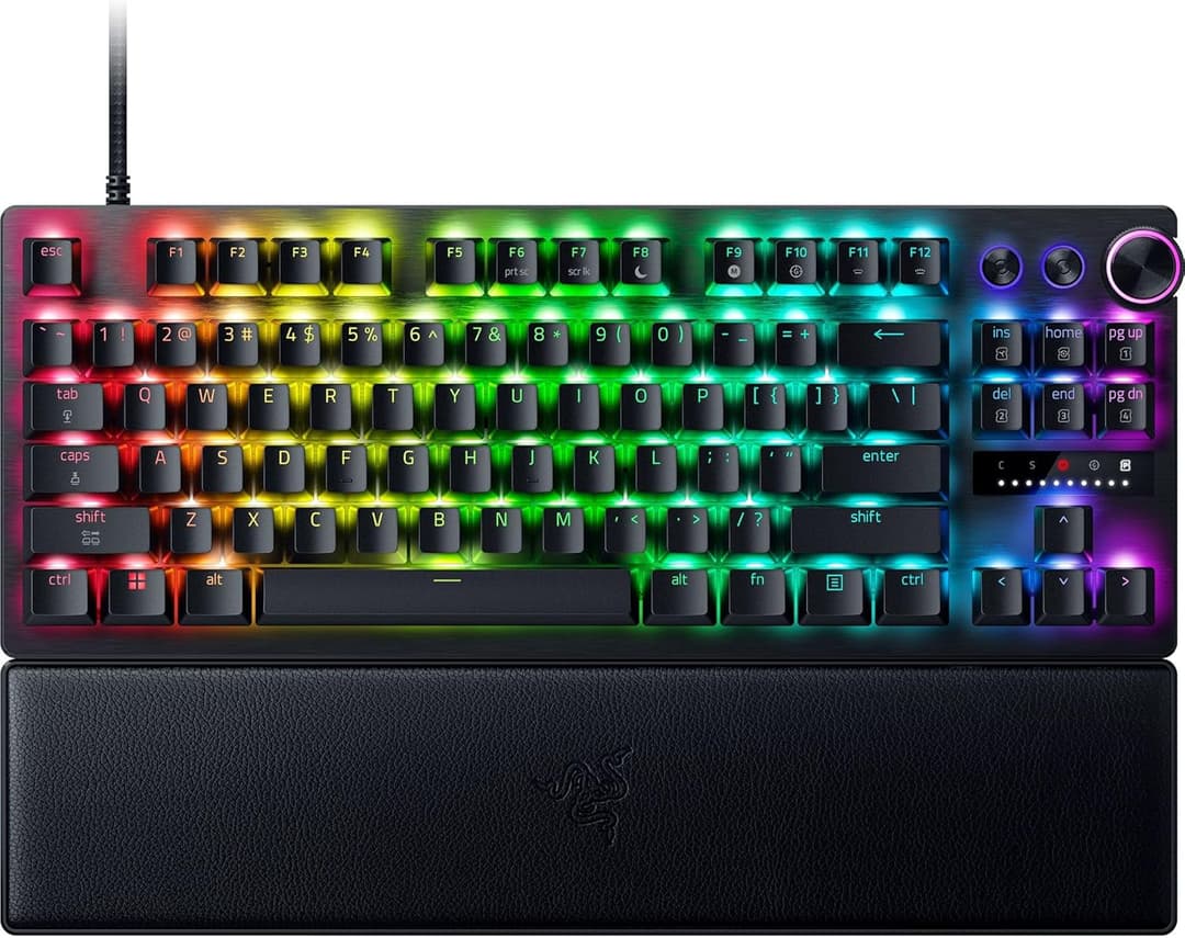 Razer Huntsman V3 Pro Tenkeyless 8KHz - TKL PC Gaming Key…