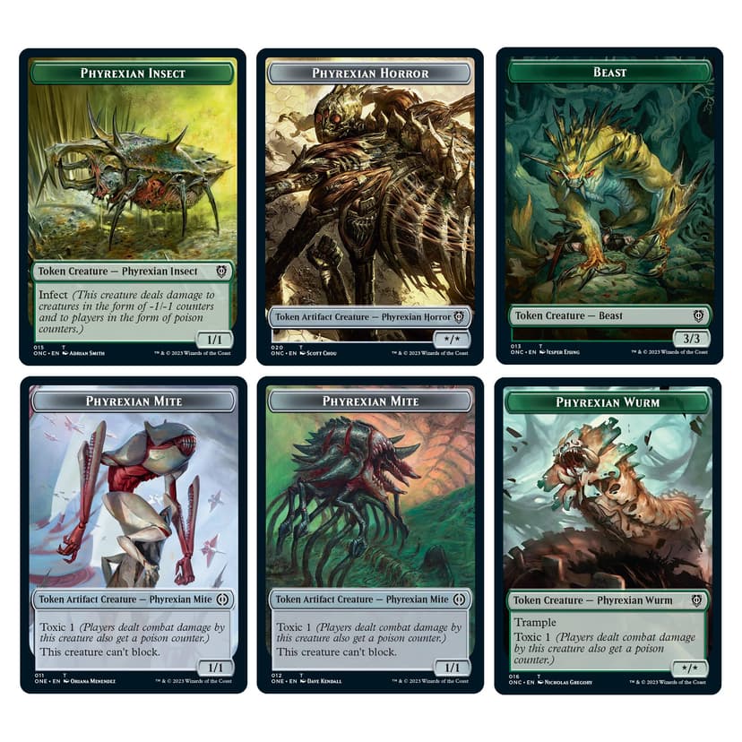Magic: The Gathering Phyrexia: All Will Be One Commander Deck - Corrupting Influence & Collector Booster Sample Pack (Version Anglaise) - 6