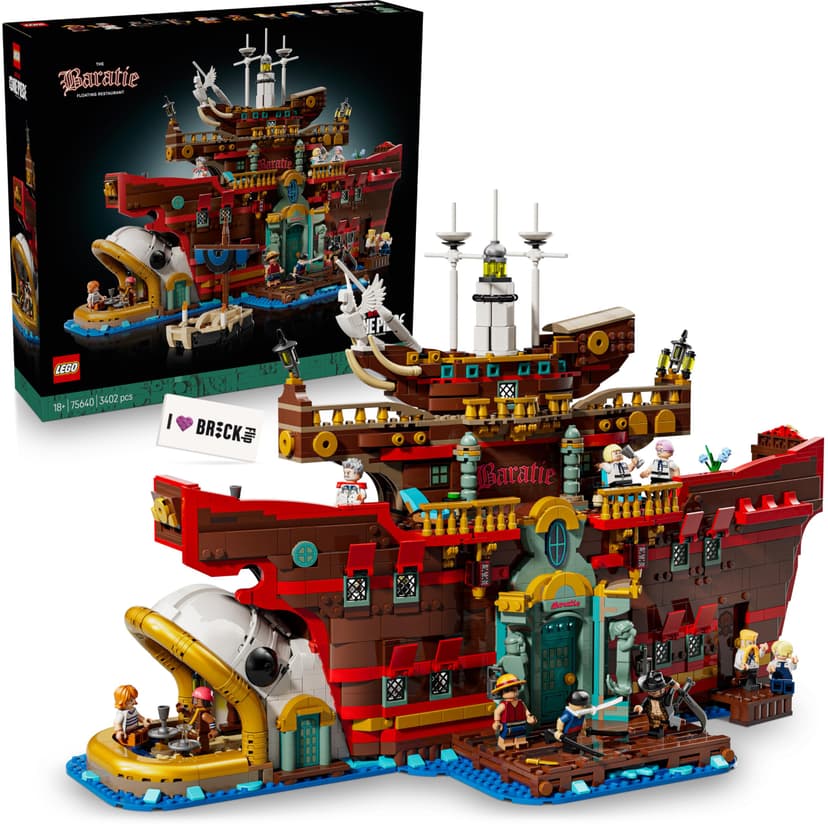 Lego One Piece Restaurant Baratié, le restaurant flottant… - 1