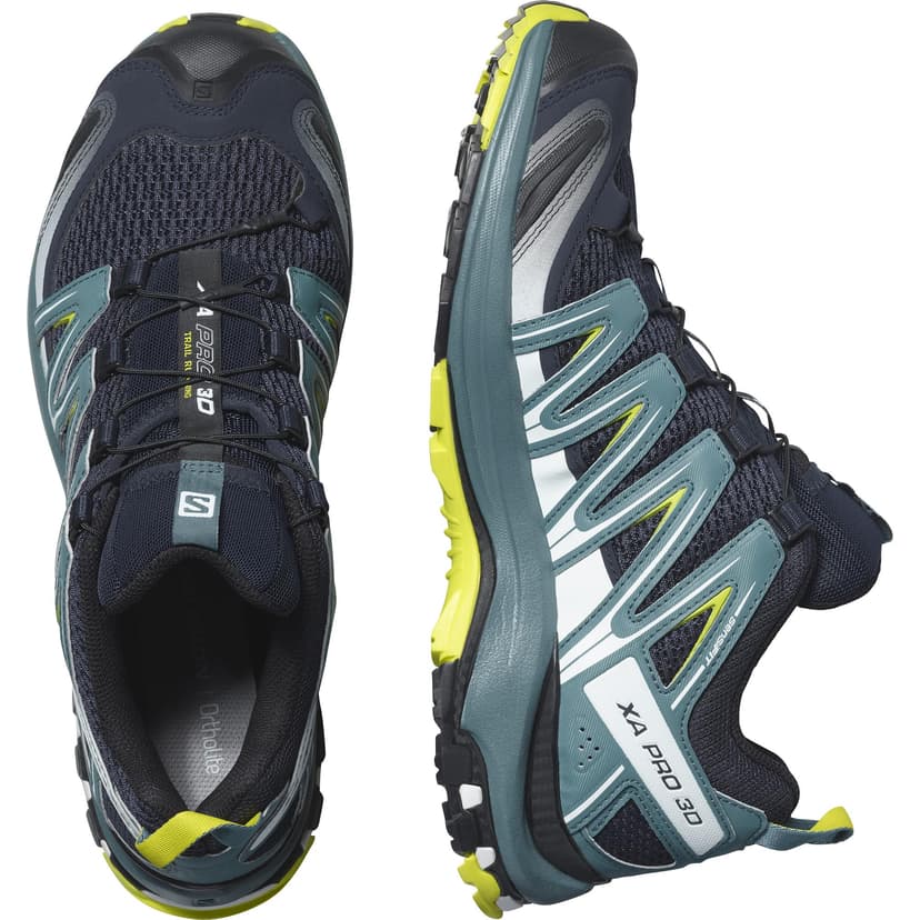 Salomon Xa Pro 3D, Men’s Trail Running Shoes, Blue (Navy Blazer/Hydro./Evening Primrose Navy Blazer/Hydro./Evening Primrose), 6.5 (40 EU))) - 5