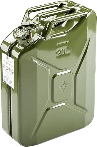 Jerricane Métal - Couleur : Olive - 20 l