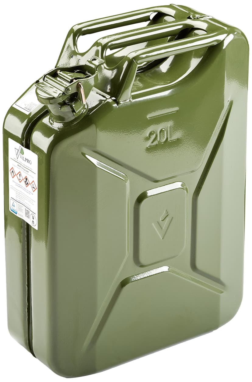 Jerricane Métal - Couleur : Olive - 20 l - 1
