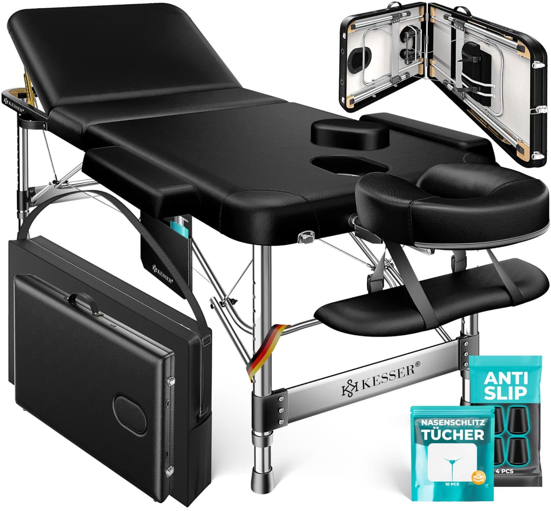 KESSER® Table de Massage Mobile Pliable & réglable en Hau…
