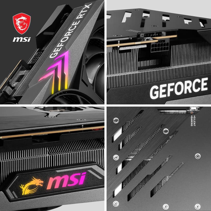 MSI VGA 16GB RTX4080 Gaming X Trio 3DP/HDMI GeForce RTX 4080 16GB - 6