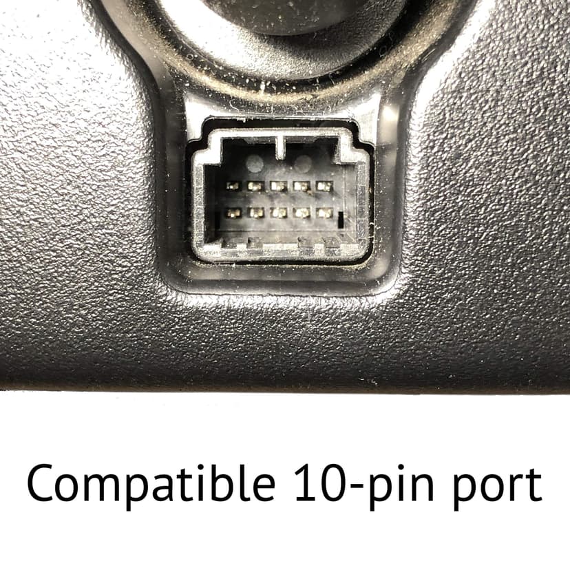Dongar Dashcam Power Adapter (10-pin Type A) for Select Mazda Vehicles. Compatible with 2017+ CX5, CX9 and More. Connects to Rearview Mirror, Built-in USB Power Source, Easy to Install - 5