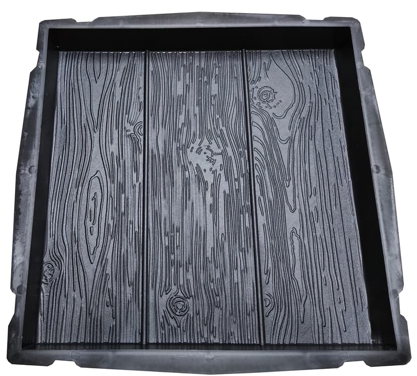 FHONYX 2 PCS Moules à béton 40x40x5cm, De Dalles De Pavage, En Planche De Béton, Imitation De Bois, pelouse jardin, décoration jardin, chemin, Bricolage, pavés, Réutilisable, coulage - 6