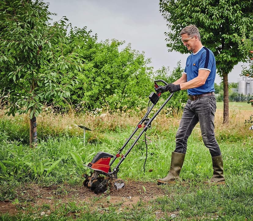 Einhell GC-RT 1545M Electric Hoe (1500W – 45 cm, Row Connection Motor, 2-Point Safety Switch, Overload Coupling, Folding Guide Spar – Scarifying Blades) - 2