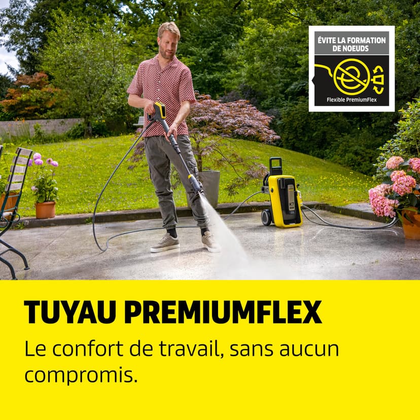 Kärcher K 7 Comfort Premium Connect pressure washer, pressure: max. 180 Bar, flow rate: 600 l/h, area: 60 m²/h, High pressure hose, Hose drum, App Control - 8