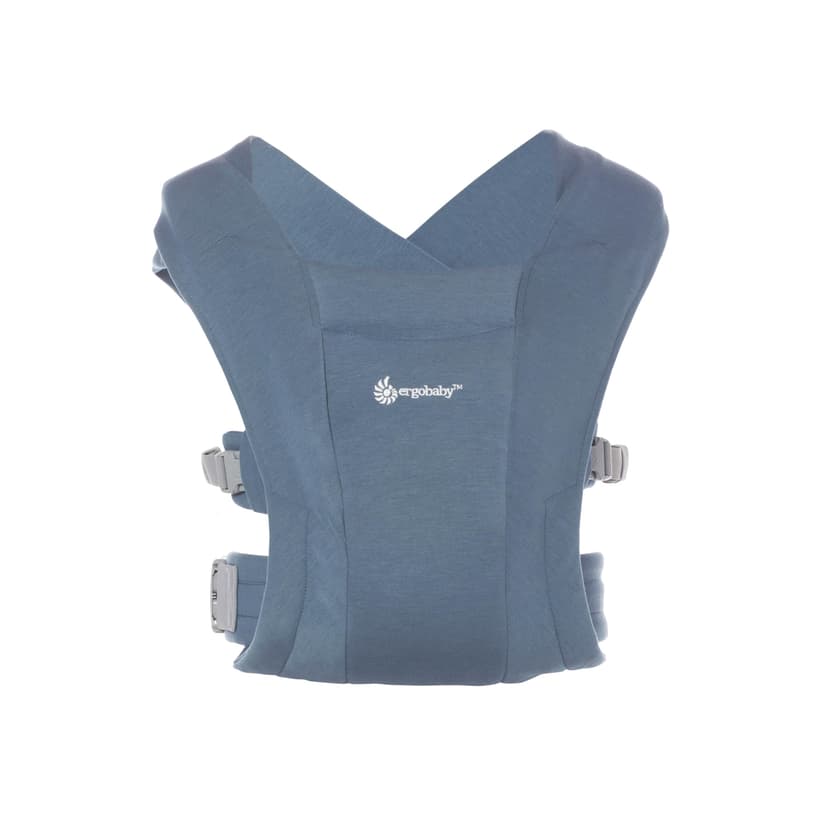 Ergobaby Embrace Baby Carrier for Newborns from Birth, Extra Soft & Ergonomic with Head Support, Oxford Blue - 1