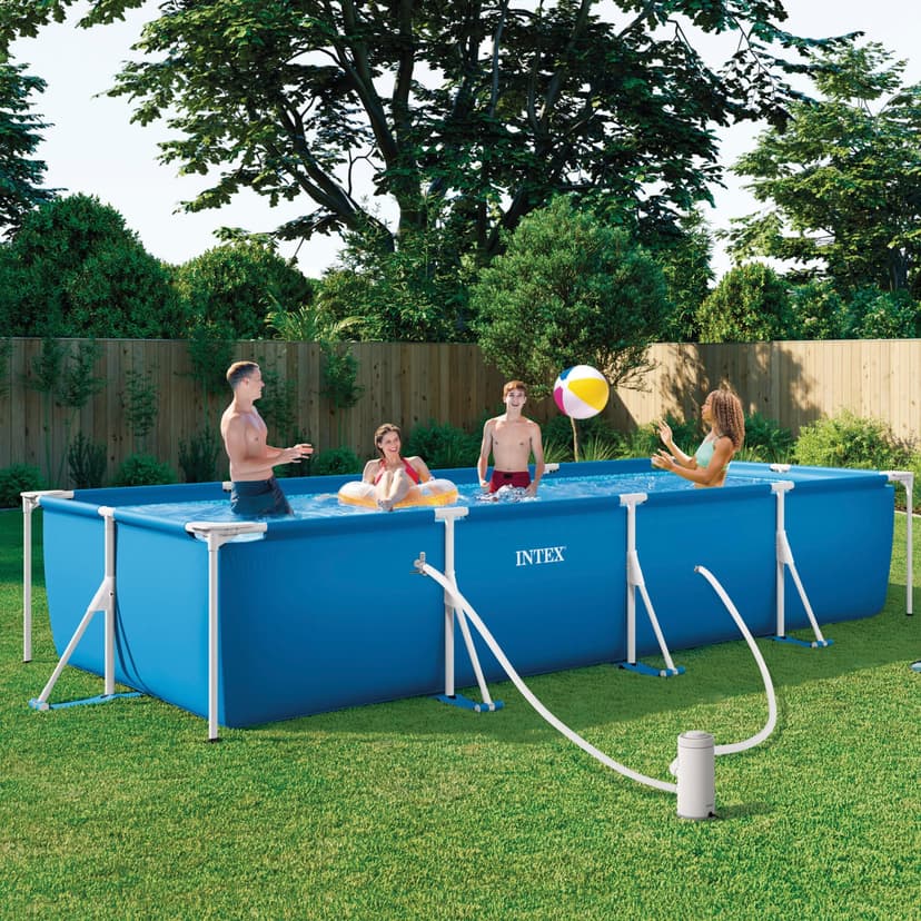 Intex 4.5 m x 2.2 m x 0.84 m Rectangular Frame Pool Set - 2