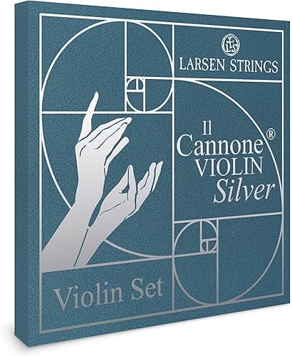 LARSEN STRINGS - Violin Strings 4/4 - Il Cannone Silver -…