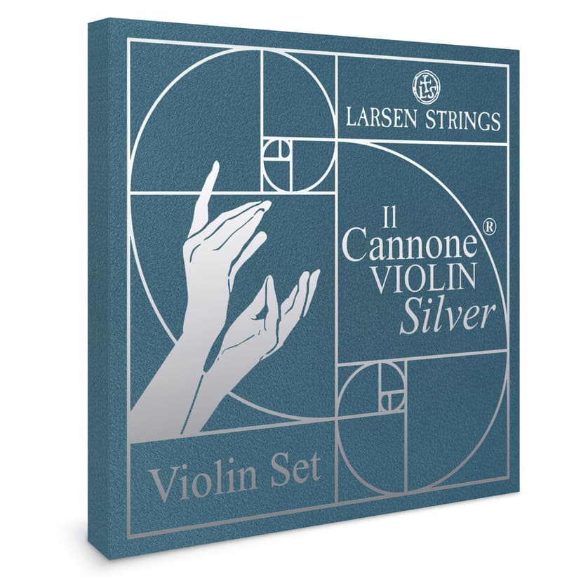 LARSEN STRINGS - Violin Strings 4/4 - Il Cannone Silver -… - 1