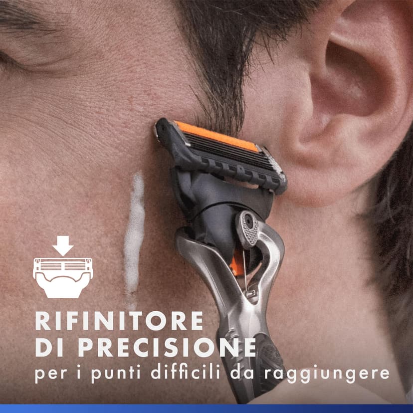 Gillette lot de 20 Recharges de Rasoir pour Hommes Proglide, authentiques, Cartouche A 5 Lames Ultra-Affutées, Nouvelle Lubrification, Bande Lubrifiante x2, Rasage du Visage Flexible - 4
