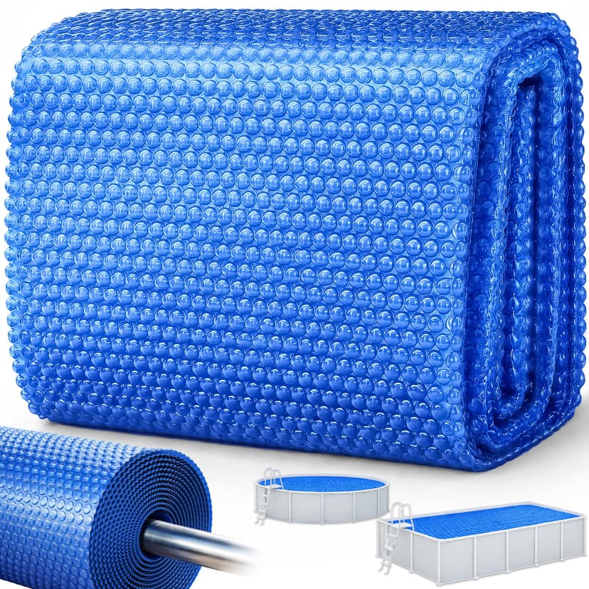 tillvex Pool Solar Tarpaulin Rectangular 800 x 400 cm | S… - 1