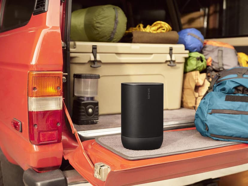 Sonos Move 2 | Enceinte Nomade sans Fil avec Wi-FI, Bluetooth, Compatible avec Amazon Alexa, 24 Heures d'autonomie, Socle de Charge sans Fil - Noir - 7