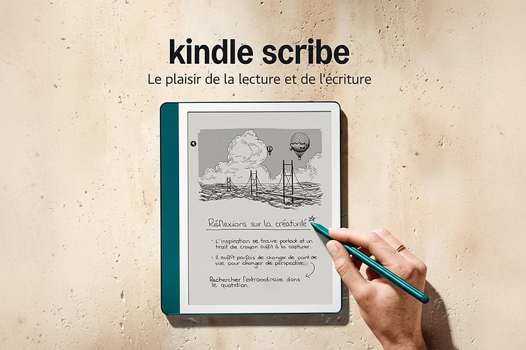 Kindle Scribe 32 Go moins cher aujourd'hui – Meilleure affaire Amazon